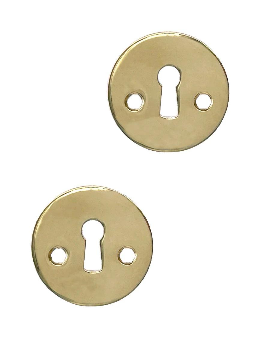 Nøgleskilte Rex, poleret blank messing uden lak  • KYNER & Co