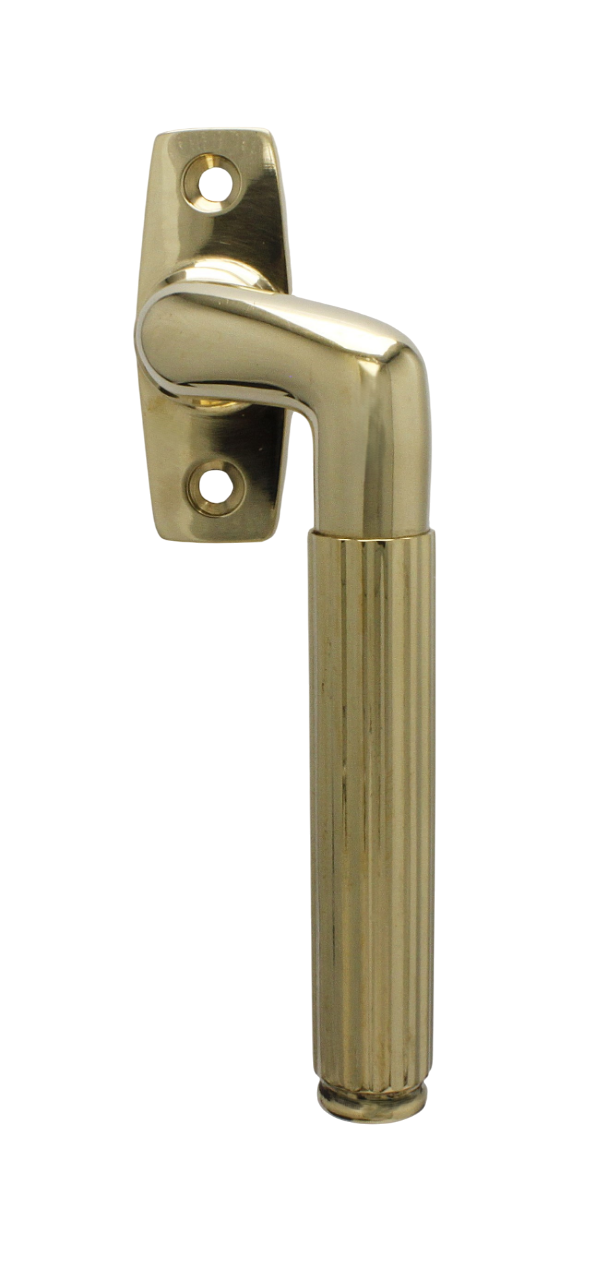 Vinduesgreb Rex, poleret blank messing uden lak  • KYNER & Co