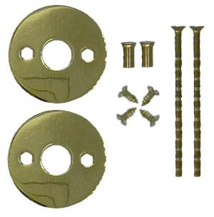 Rosetter 1980, poleret messing uden lak  • KYNER & Co