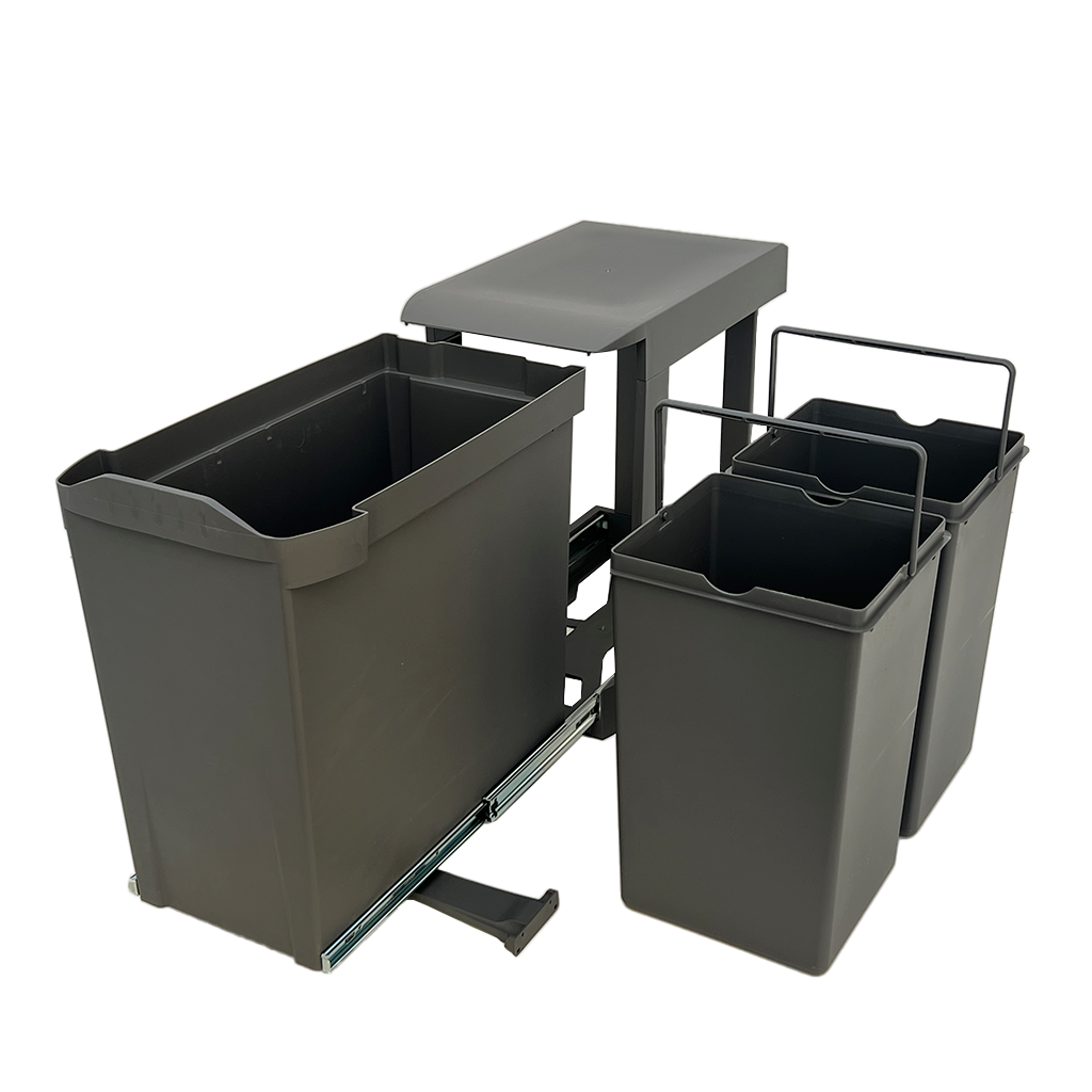 Amsterdam 2-28 • Affaldssystem på 2 x 14 liter med fuldautomatisk udtræk