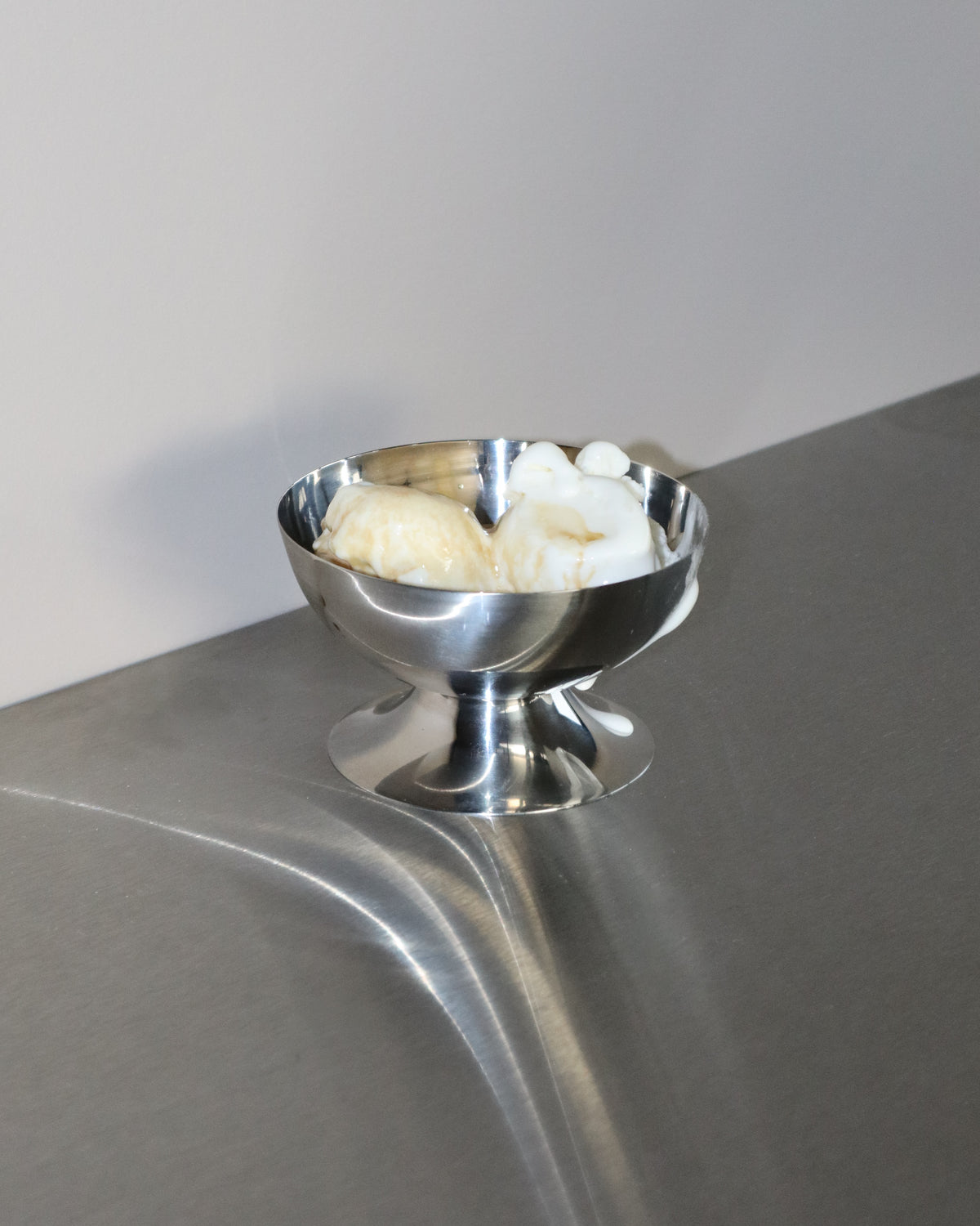 Isbæger i rustfrit stål, lavt • NICHBA