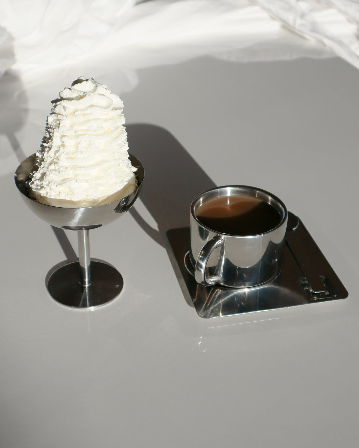 Isbæger i rustfrit stål, højt • NICHBA