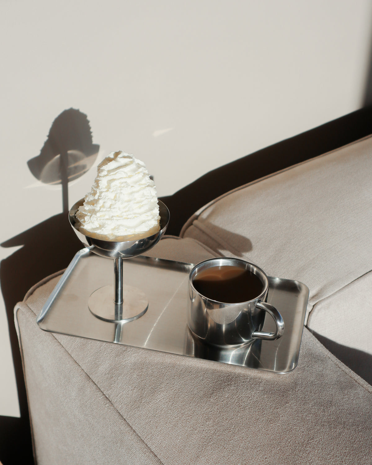 Kaffesæt Cappuccino TRIO rustfrit stål • NICHBA