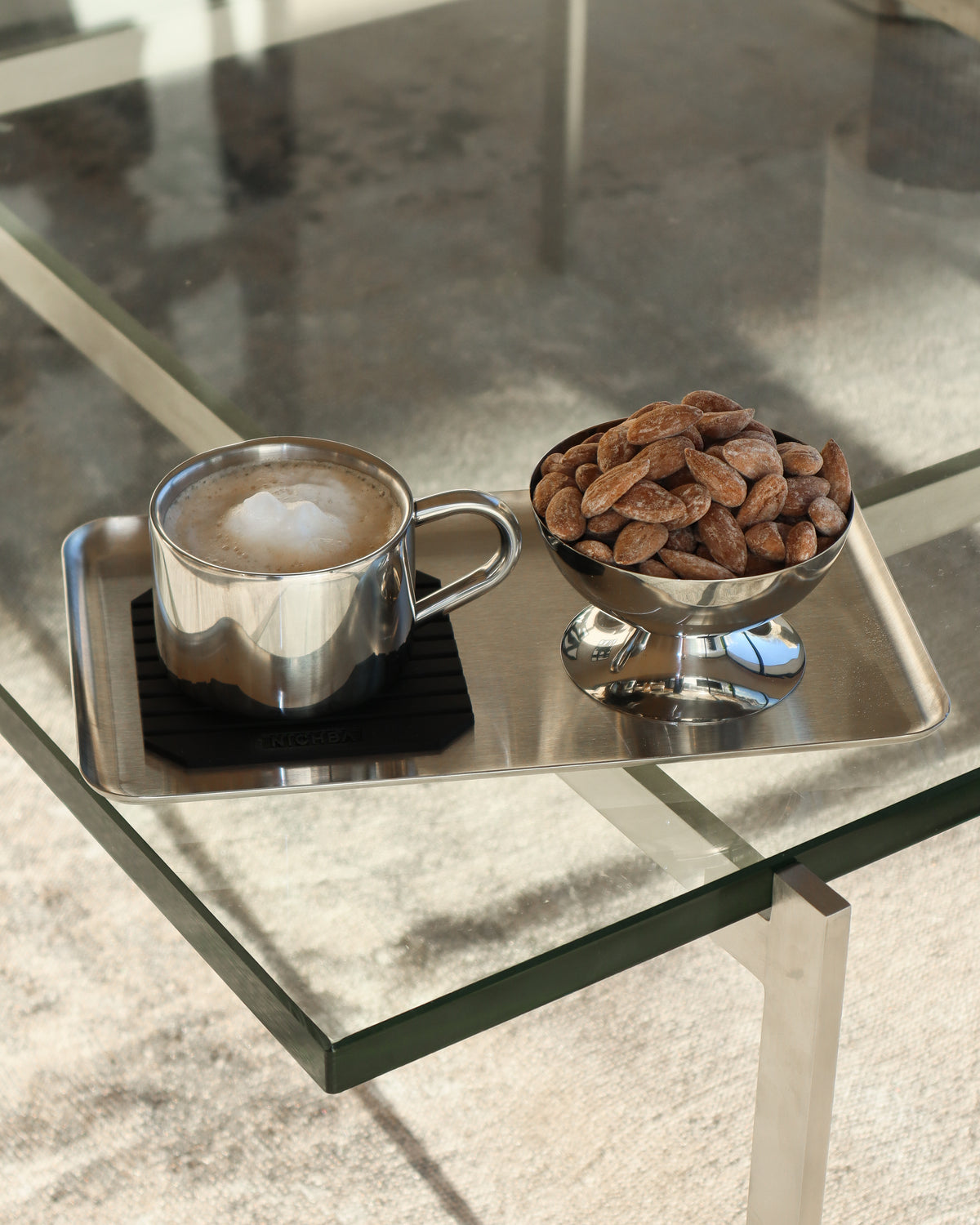 Isbæger i rustfrit stål, lavt • NICHBA