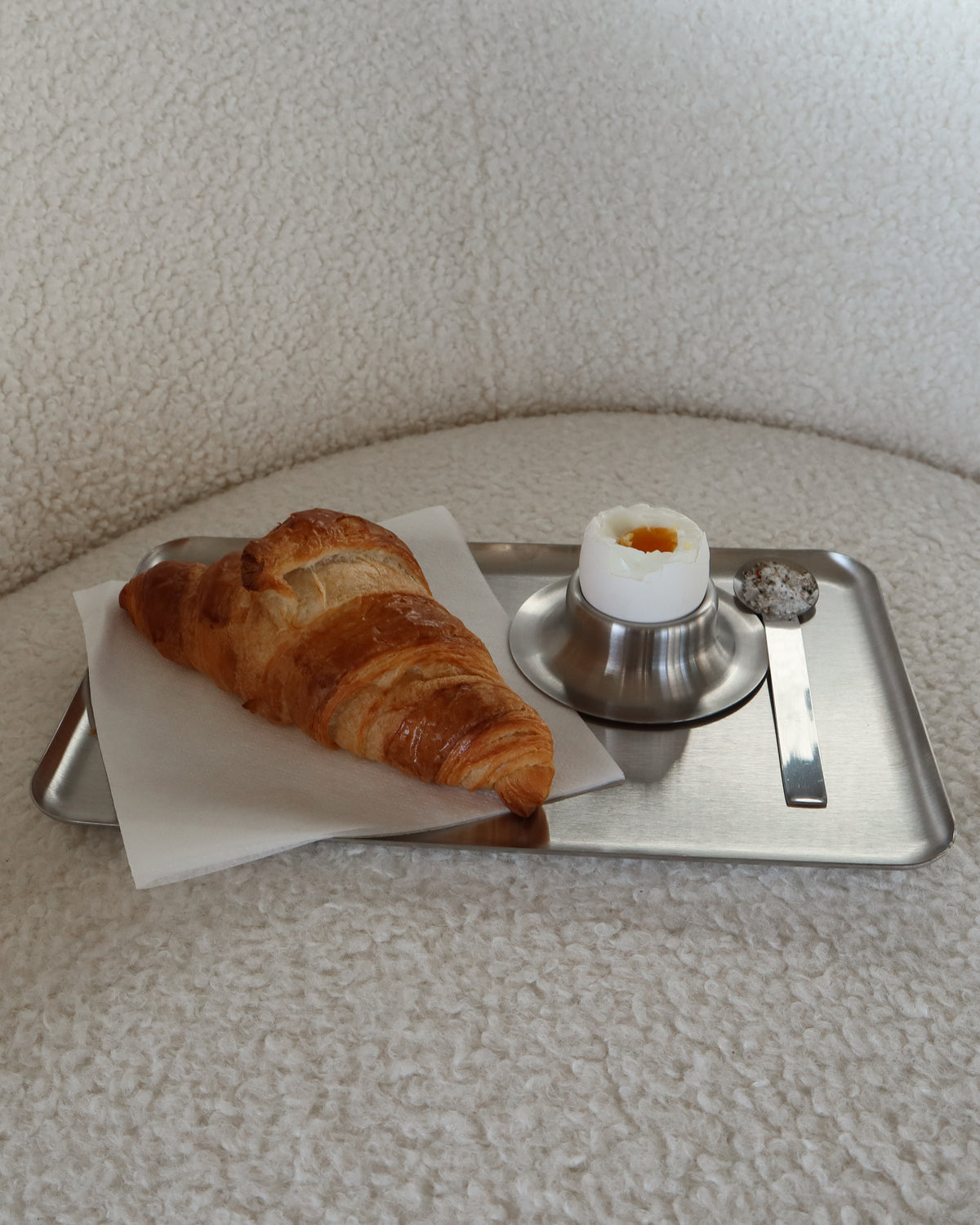 Serveringsbakke i rustfrit stål • NICHBA