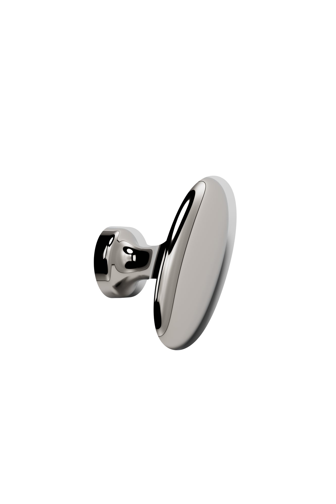 BARON T knop, blank nikkel • Furnipart