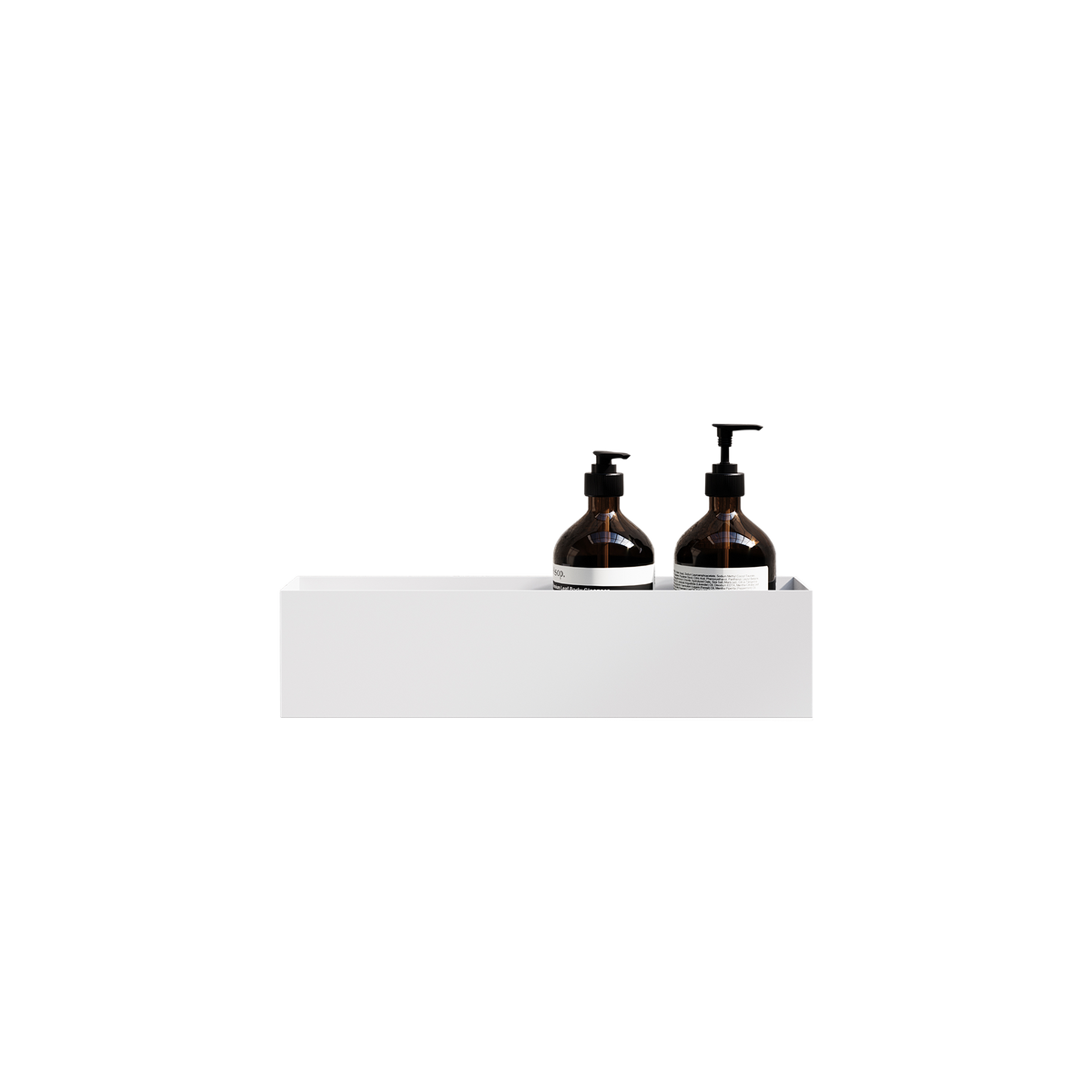 Brusehylde, hvid • NICHBA - Copenhagenhomedesign