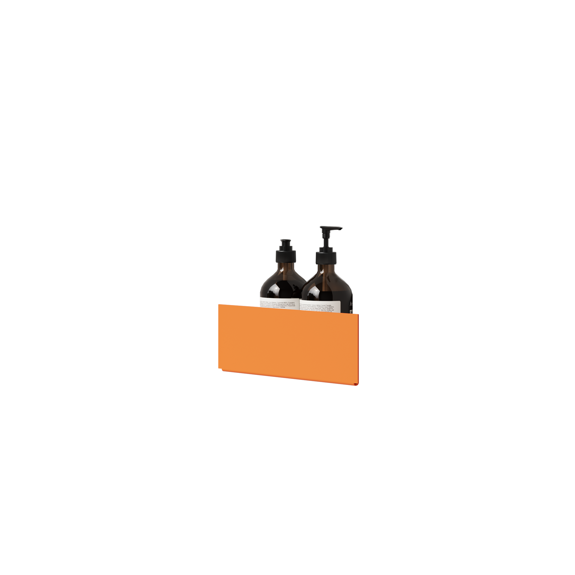 Brusehylde hjørne, orange • NICHBA