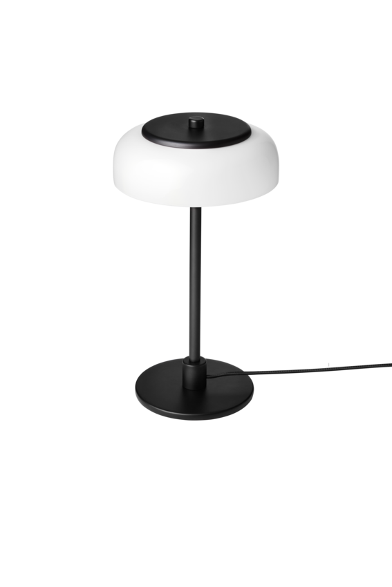 Blossi Table Small bordlampe, sort / opal • NUURA