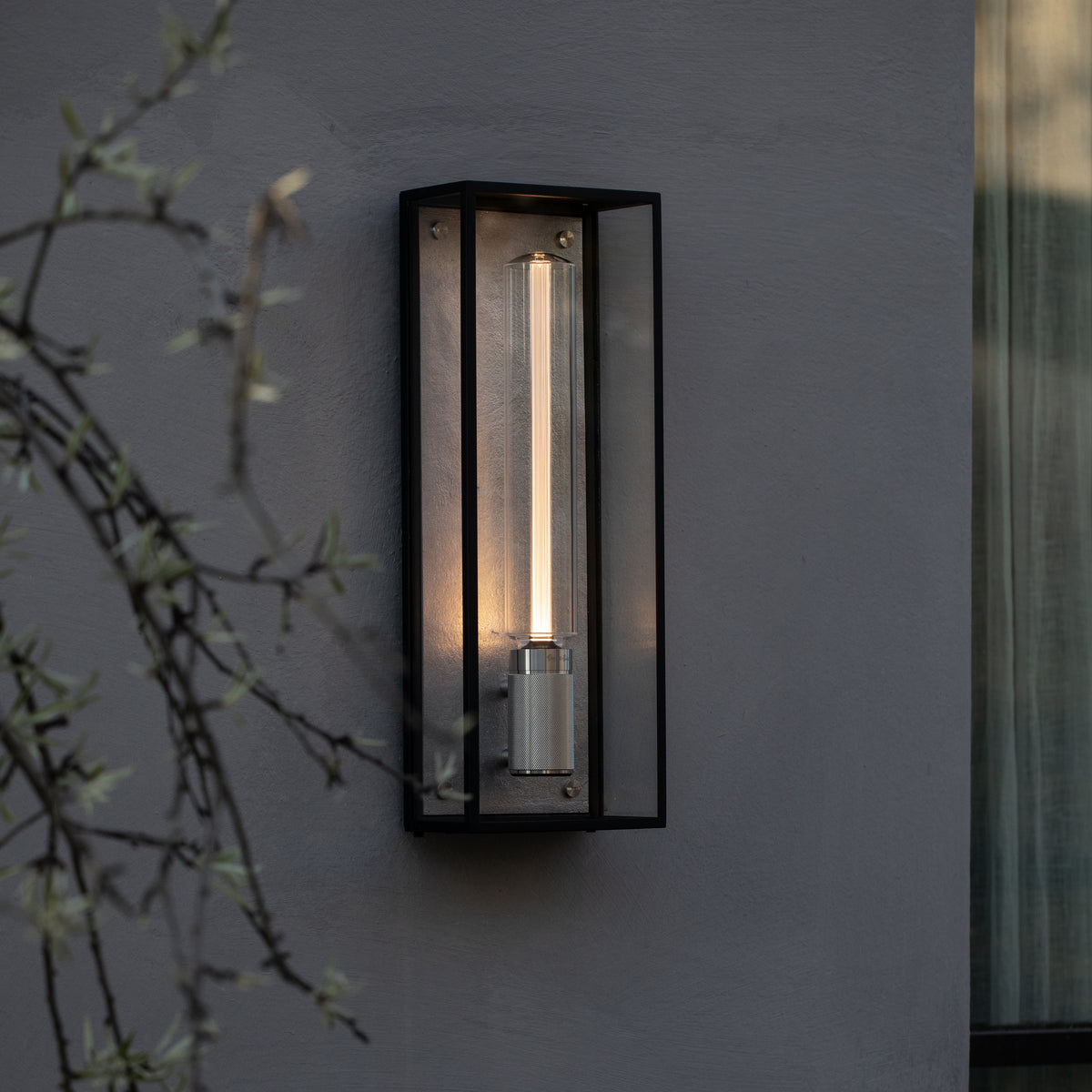 Caged Wet væglampe, stål • Buster + Punch - Copenhagenhomedesign