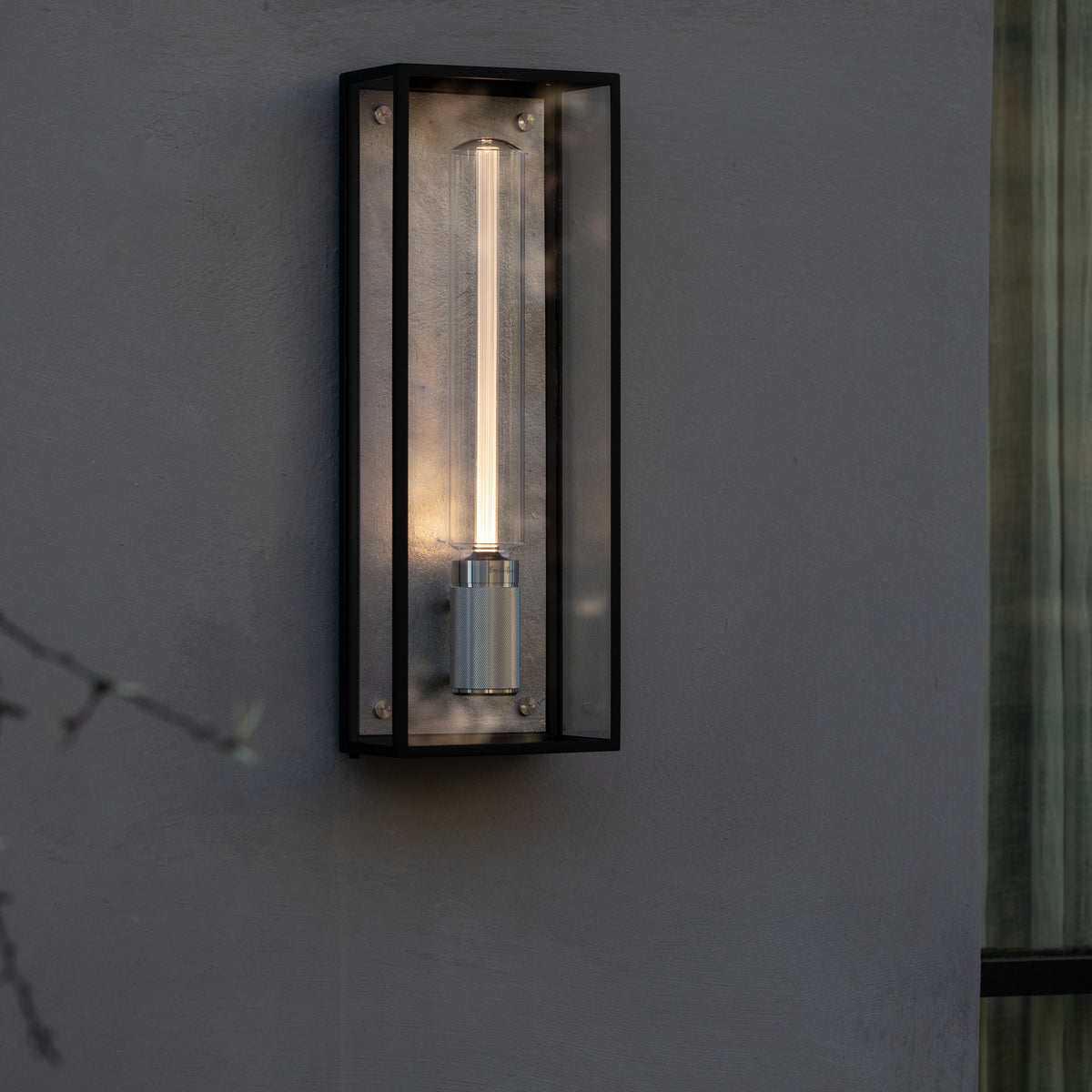 Caged Wet væglampe, stål • Buster + Punch - Copenhagenhomedesign