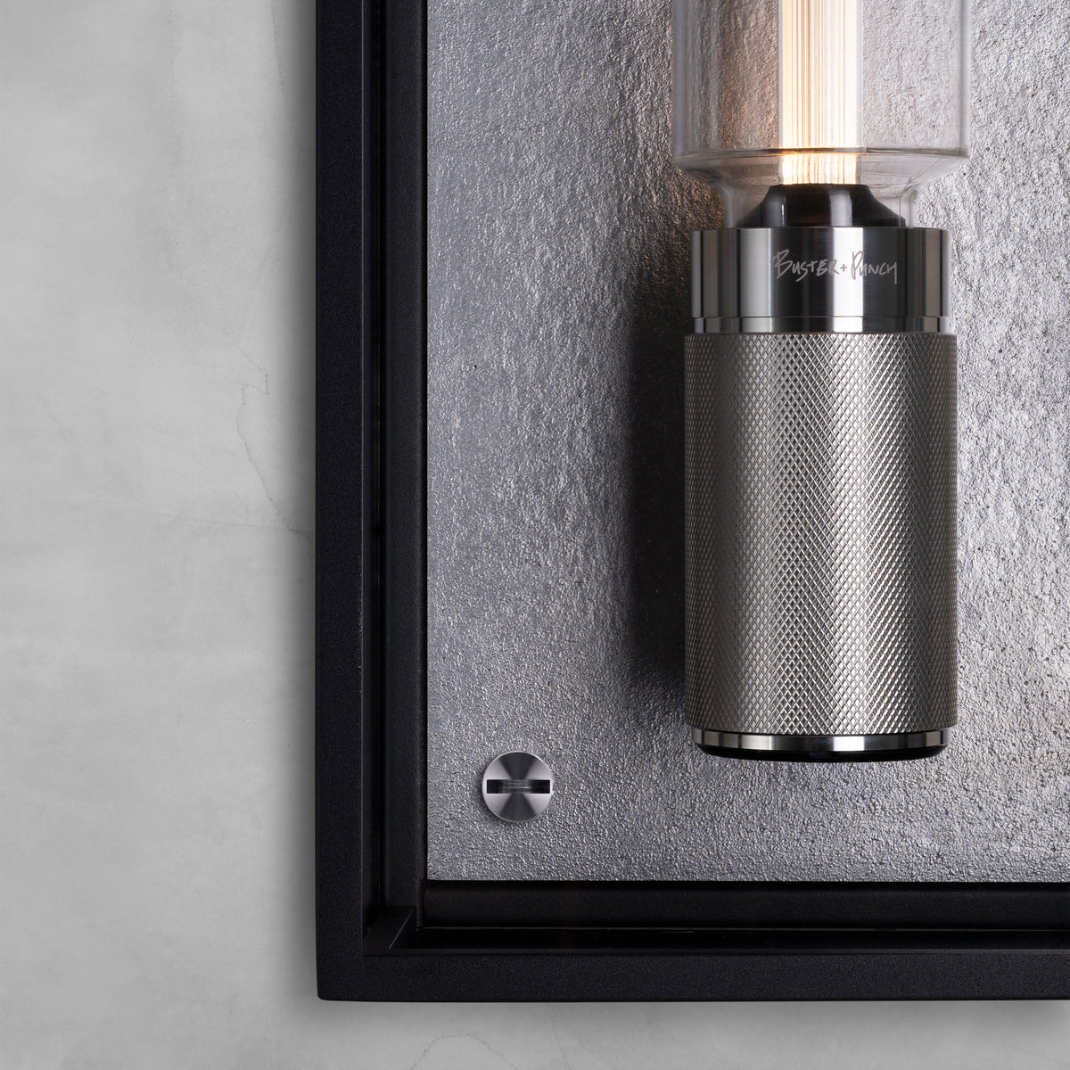 Caged Wet væglampe, stål • Buster + Punch - Copenhagenhomedesign