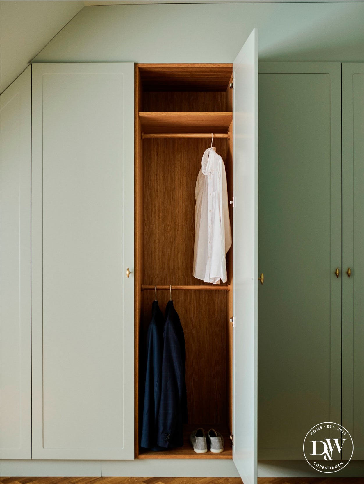 Møbelknop i børstet messing uden lak - Nyholm • Chr. Jørgensen - Copenhagenhomedesign