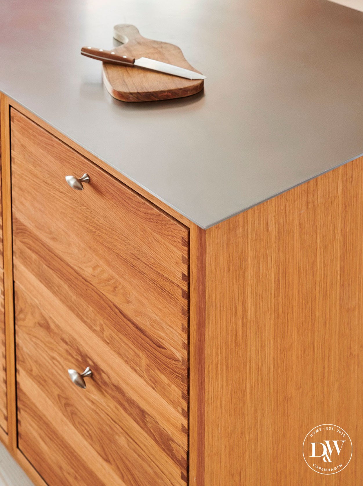 Møbelknop i rustfrit stål look - Nyholm • Chr. Jørgensen - Copenhagenhomedesign