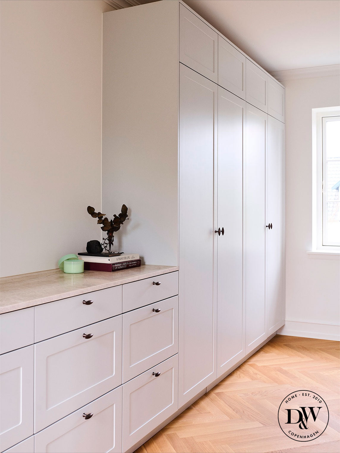 Møbelknop i bronze / bruneret messing - Nyholm • Chr. Jørgensen - Copenhagenhomedesign