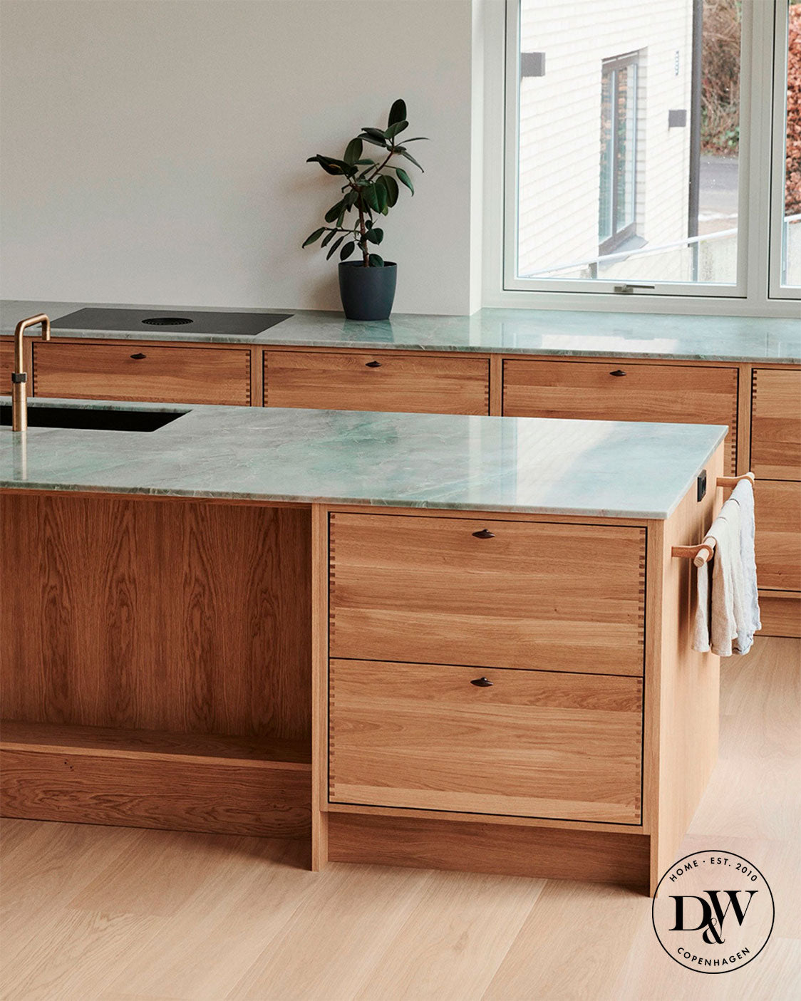 Møbelknop i bronze / bruneret messing - Nyholm • Chr. Jørgensen - Copenhagenhomedesign