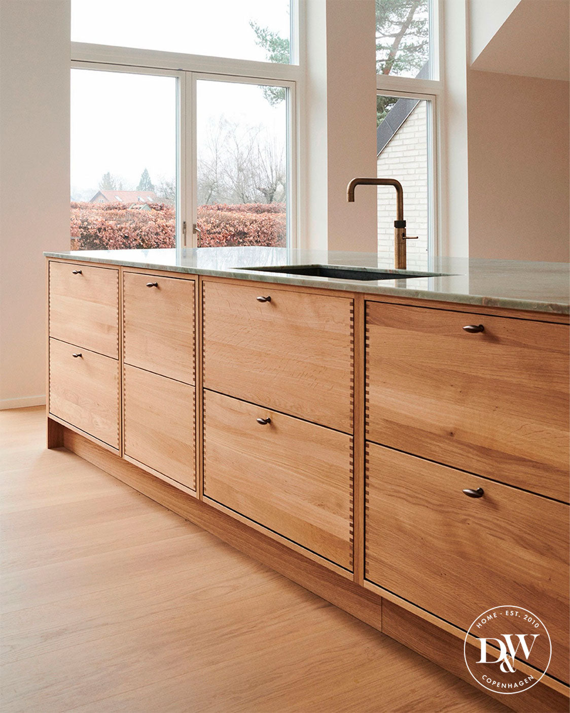 Møbelknop i bronze / bruneret messing - Nyholm • Chr. Jørgensen - Copenhagenhomedesign