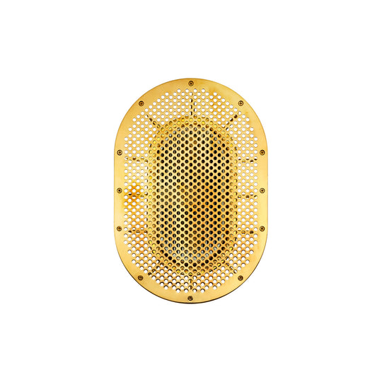 Night Rider væglampe, messing uden lak • Design by Us