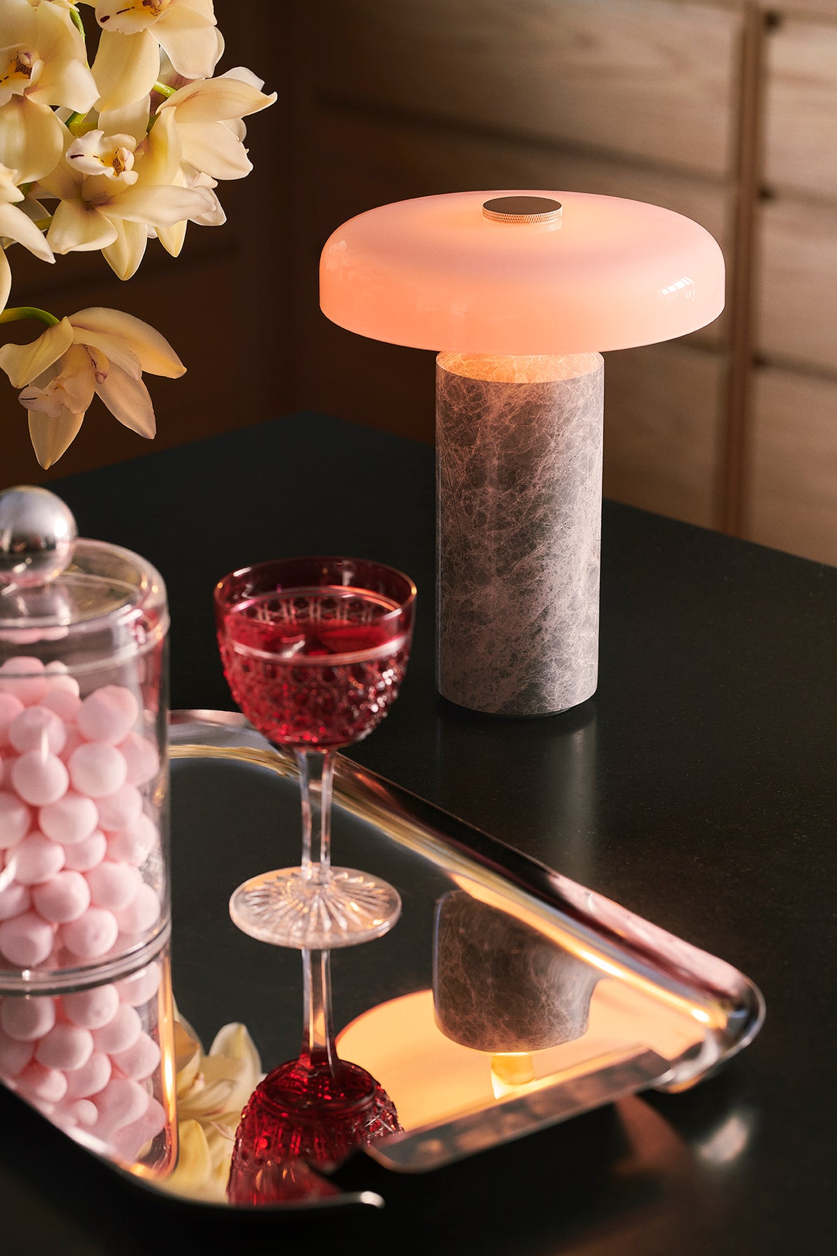 TRIP lampeskærm, rose • Design by Us - Copenhagenhomedesign