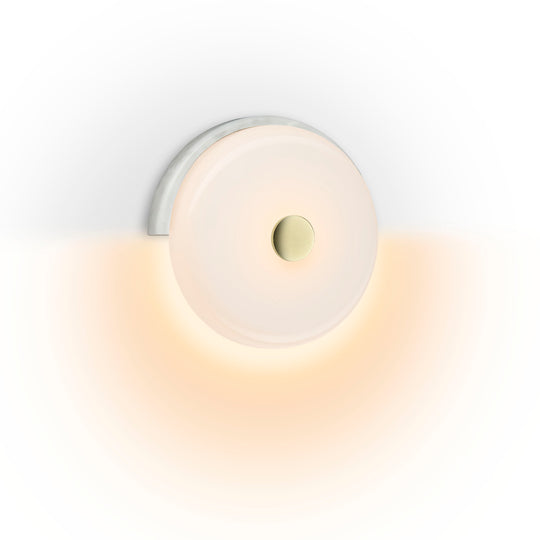TRIP Wall væglampe, carrara/opal glossy • Design by Us