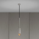 Exhaust pendel Cross i stone med detaljer i messing • Buster + Punch