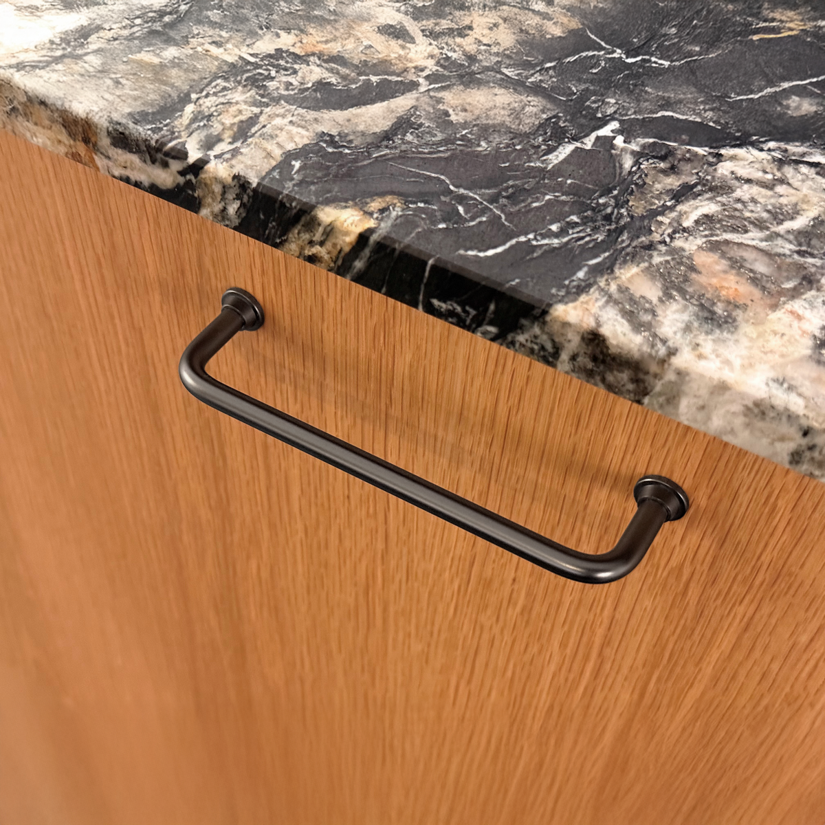 Køkkengreb i gun metal - Frederiksberg • Chr. Jørgensen - Copenhagenhomedesign