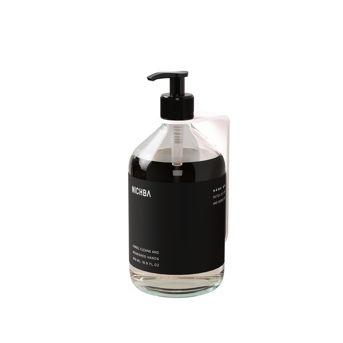 Sæbeholder, hvid • NICHBA