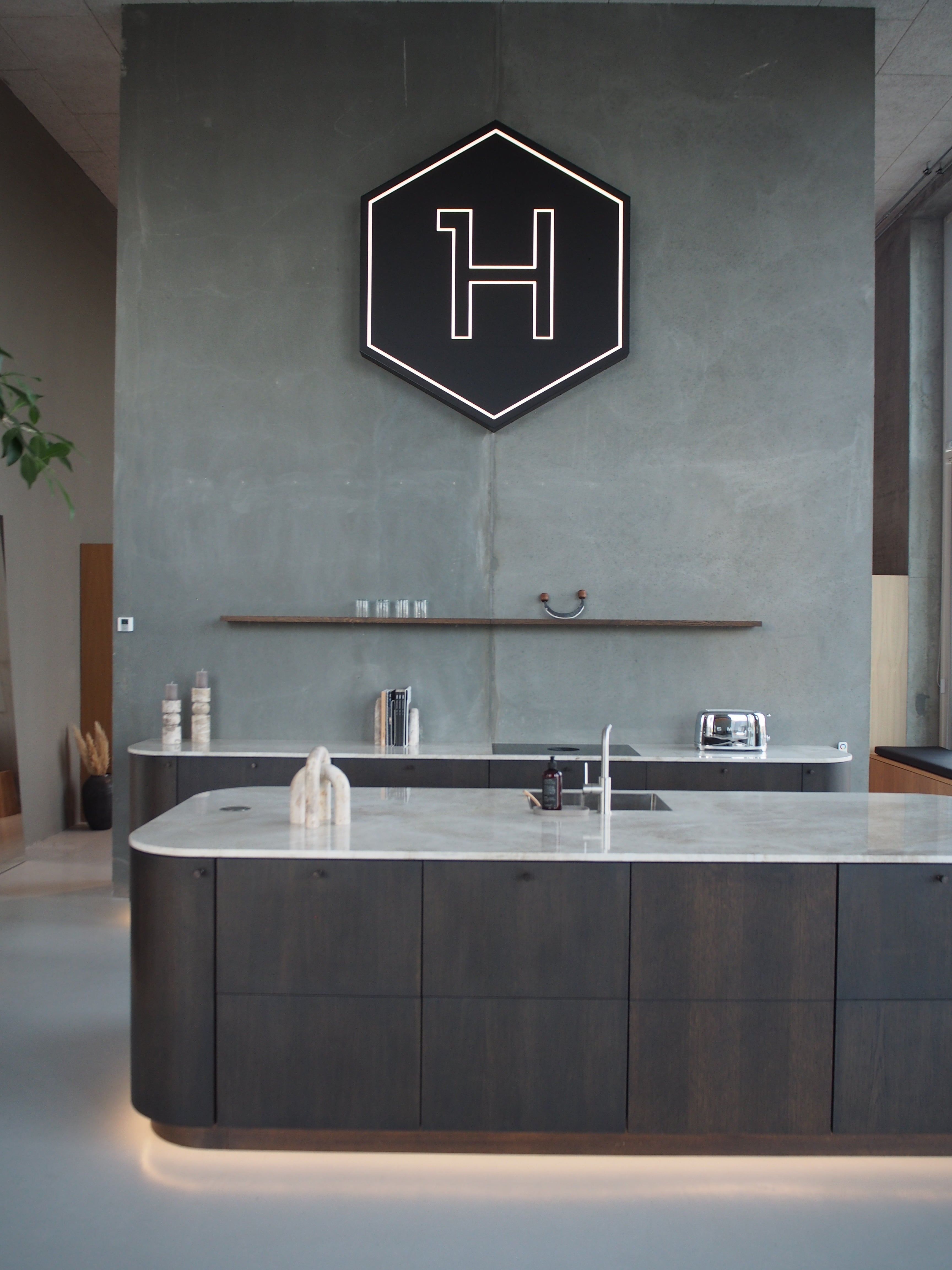 Møbelknop med diamond cut i bronze / bruneret messing, 33 mm - Nyboder • Chr. Jørgensen