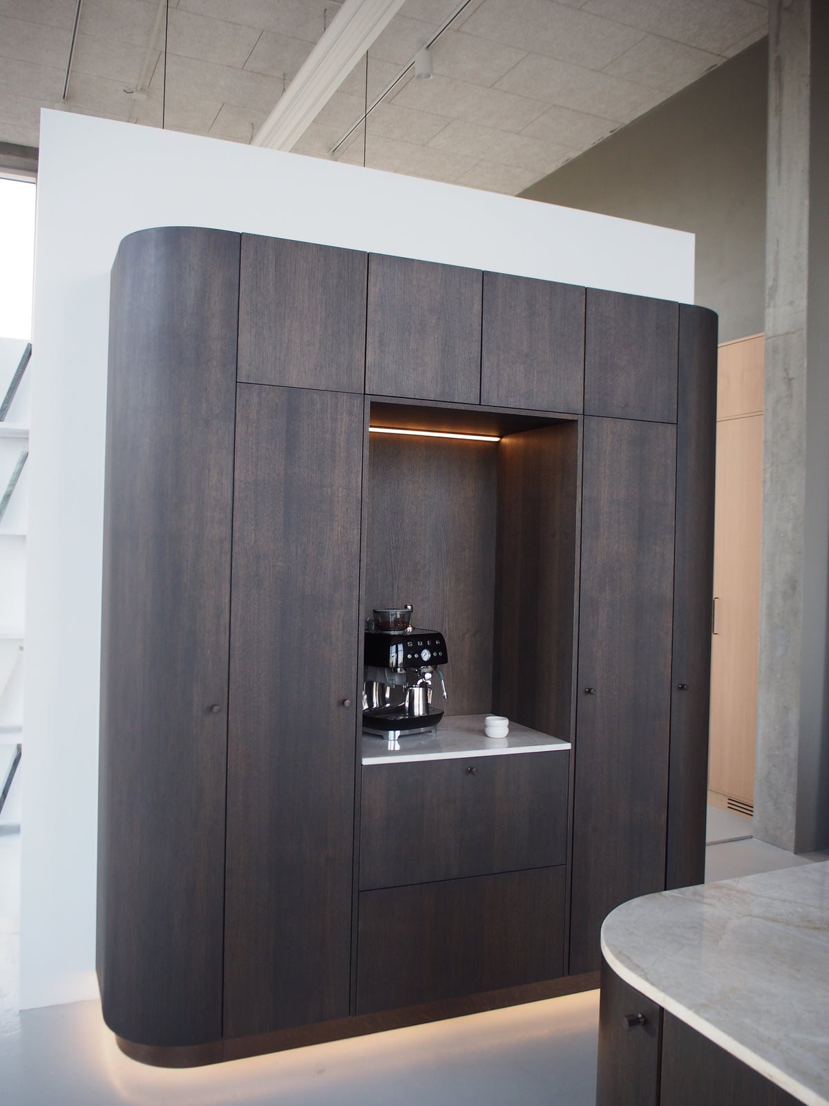 Møbelknop med diamond cut i bronze / bruneret messing, 33 mm - Nyboder • Chr. Jørgensen - Copenhagenhomedesign