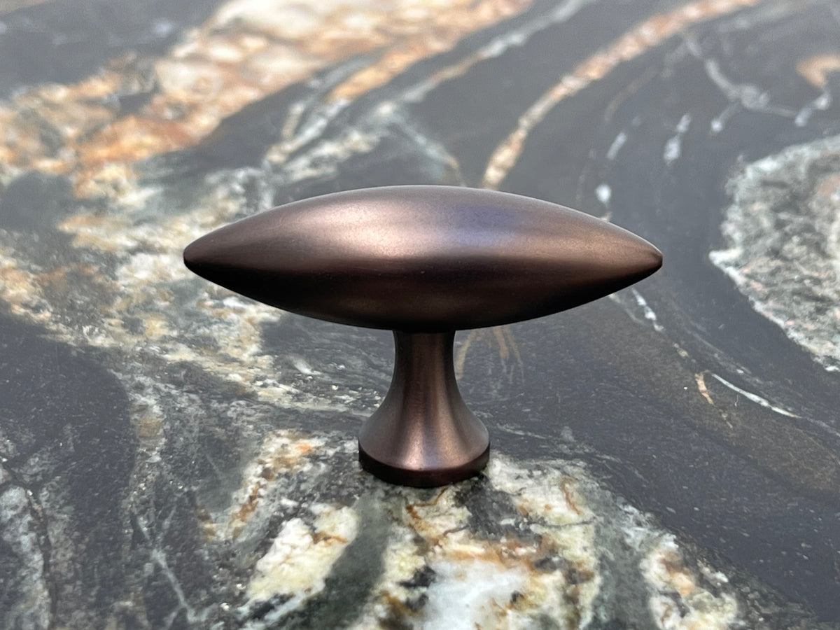 Møbelknop i bronze / bruneret messing - Nyholm • Chr. Jørgensen - Copenhagenhomedesign
