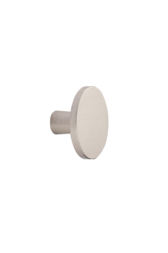 PLATO knop, aluminium, stål • Furnipart