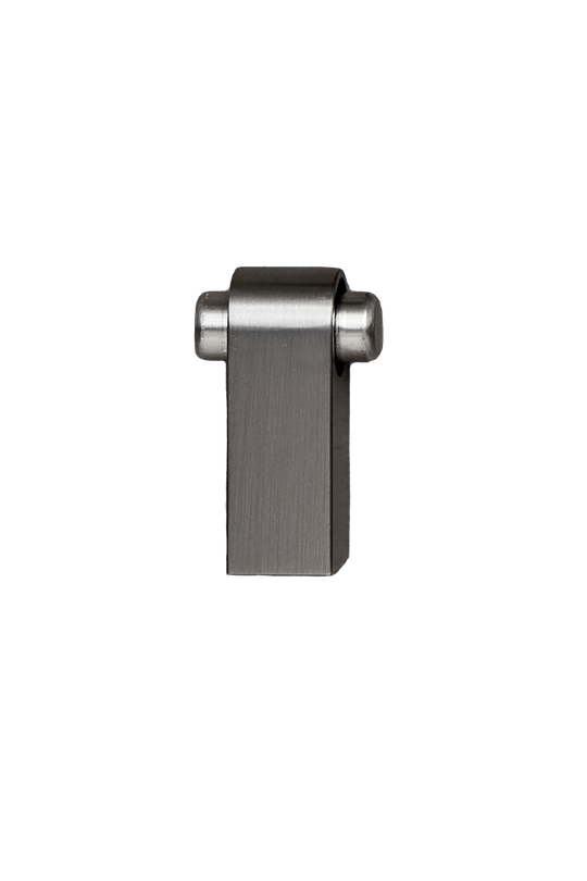 REGULAR 2 Connector for handle greb, zink, stål • Furnipart