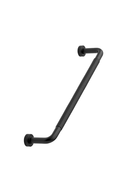 LOUNGE greb, Læder og zink, sort • Furnipart