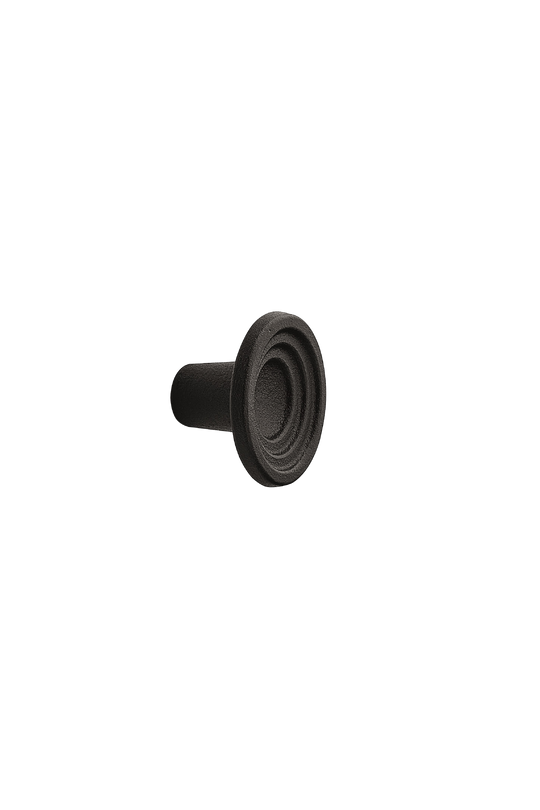 FLEUR knop, jern, sort • Furnipart