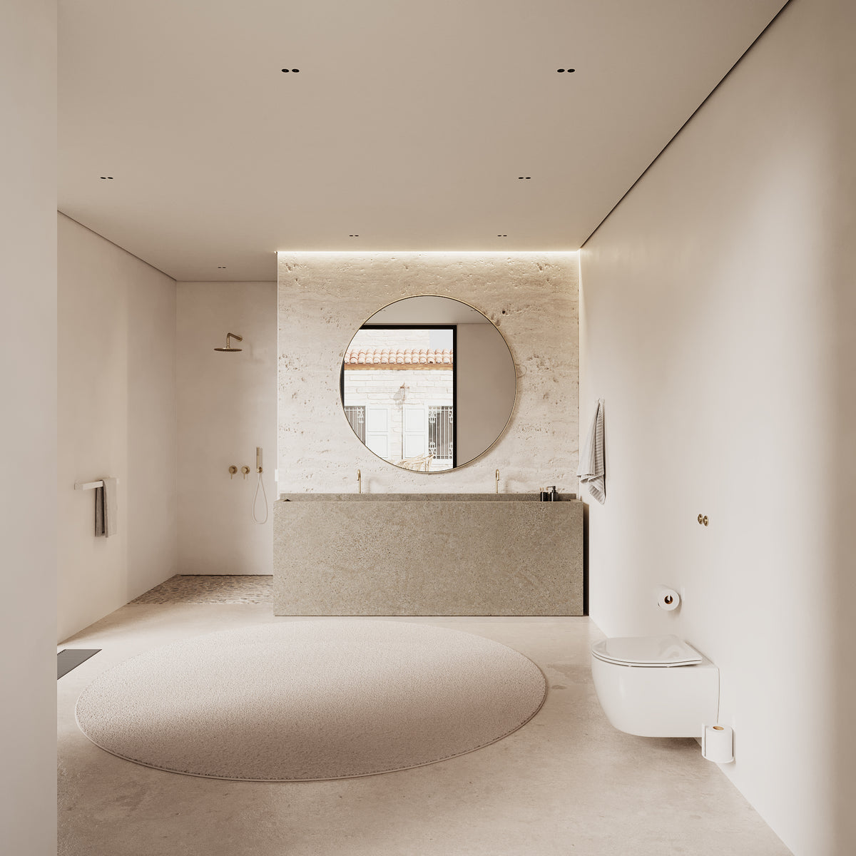 Toiletrulleholder, hvid • NICHBA - Copenhagenhomedesign
