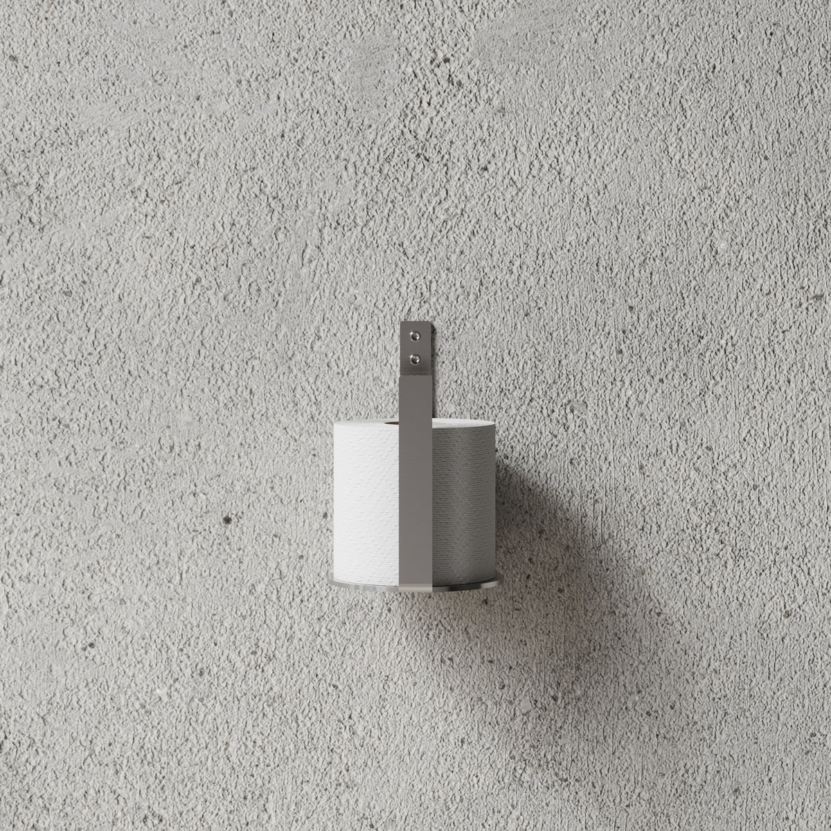 Ekstra toiletrulleholder (reserve), rustfrit stål • NICHBA - Copenhagenhomedesign