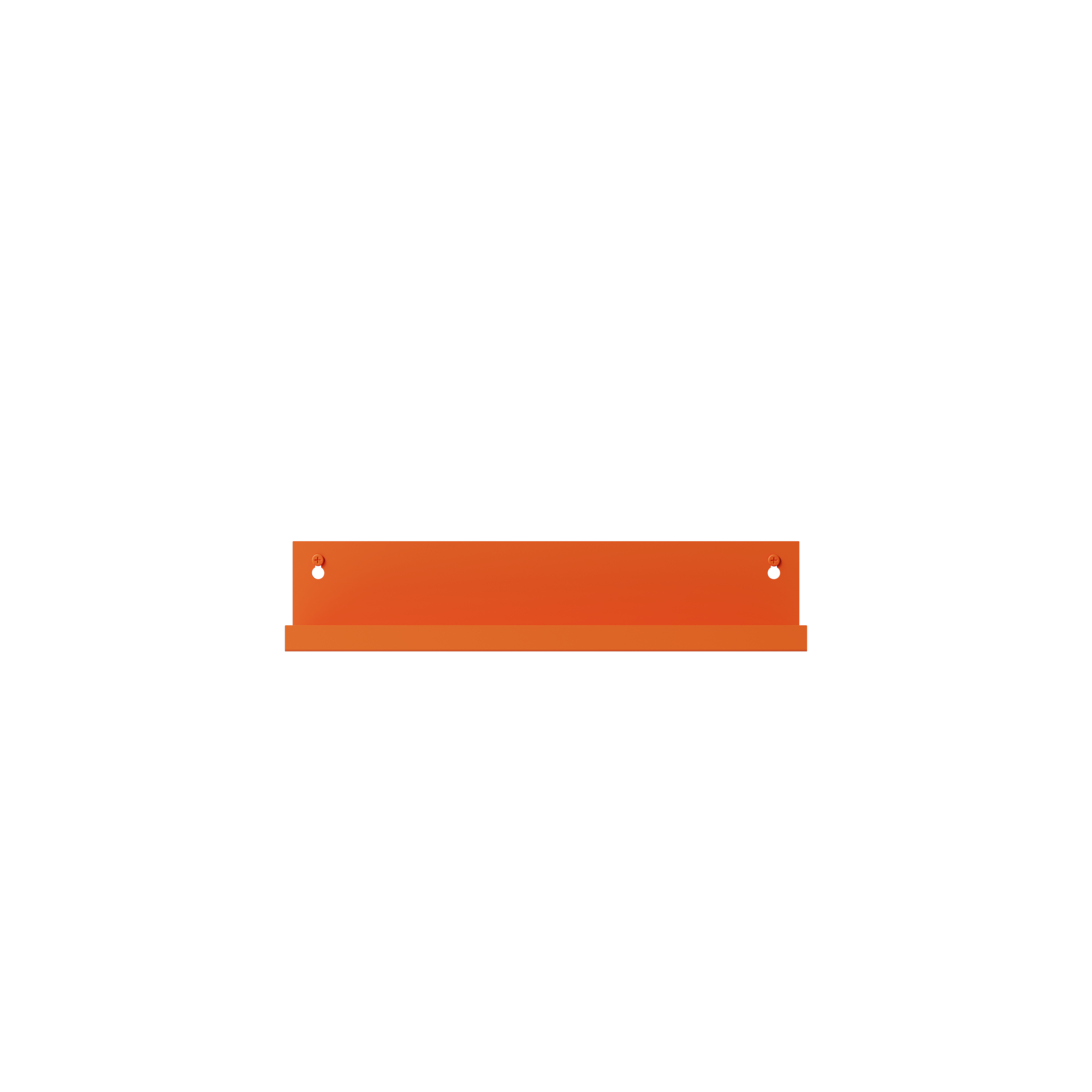 Væghylde L40, orange • NICHBA