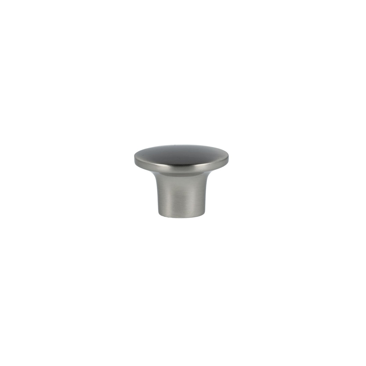 Marselisborg • Klassisk oval knop, rustfrit stål look - Copenhagenhomedesign