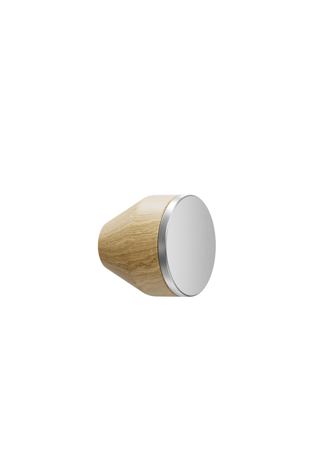 MELURA knop, eg og stål • Furnipart