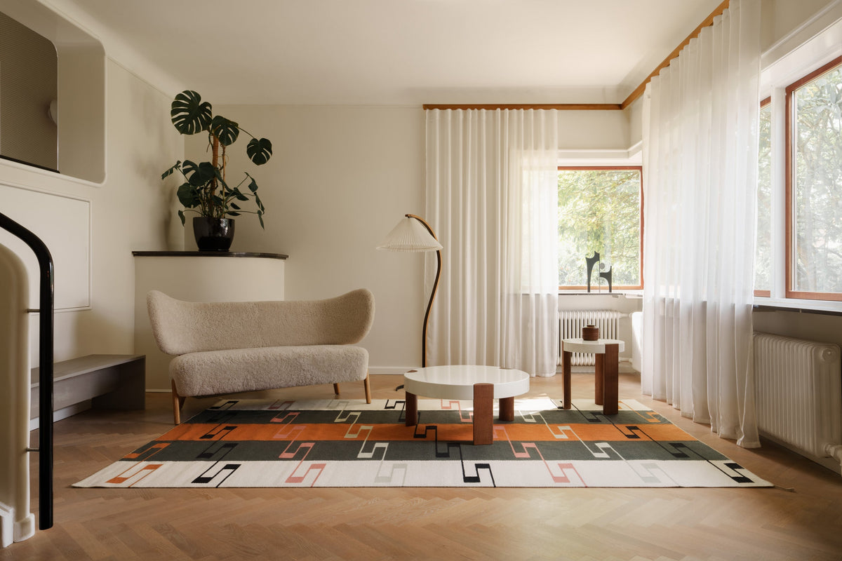 Tæppe VK-8, multifarvet • NORDICMODERN