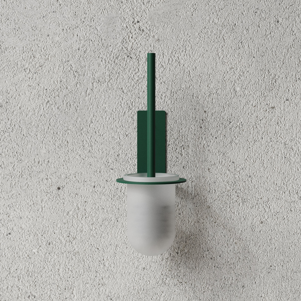 Toiletbørste, grøn • NICHBA - Copenhagenhomedesign