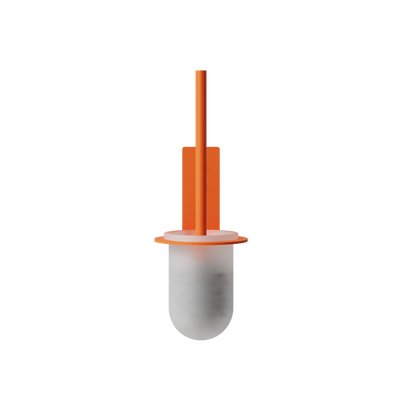 Toiletbørste, orange • NICHBA