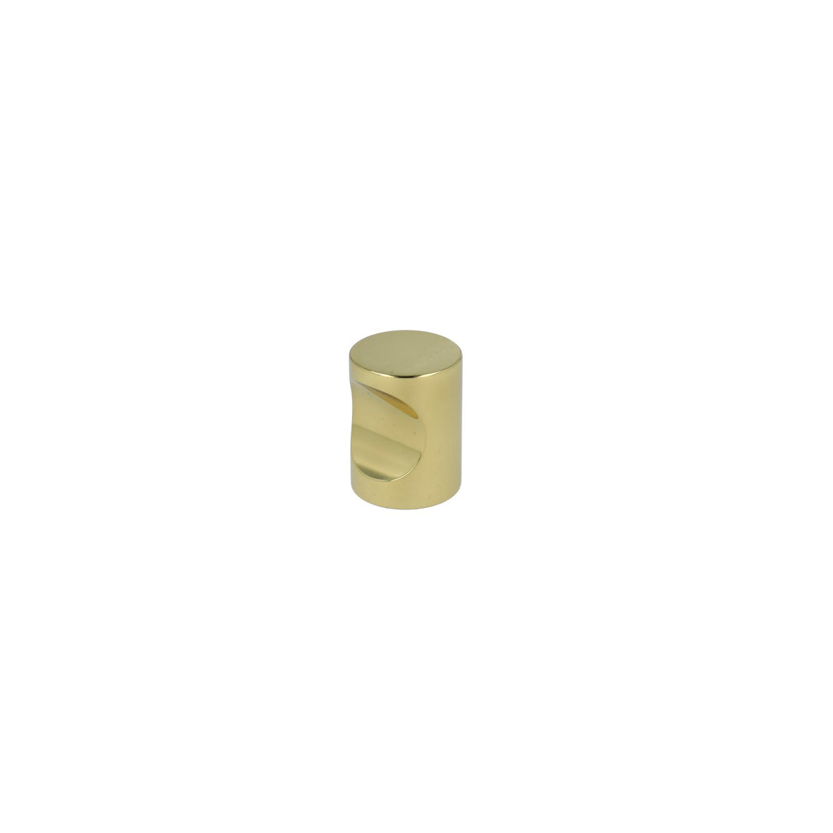 Nordhavn • Cylinderknop, blank messing - Copenhagenhomedesign