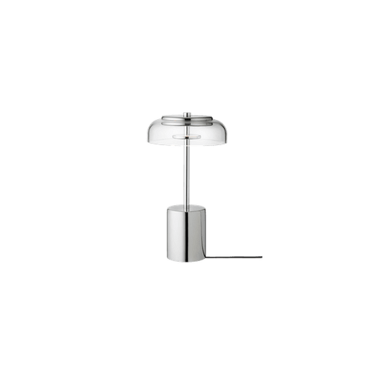 Blossi Table Mini, portable bordlampe, chrome • NUURA