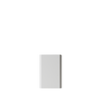 Papirspand i metal, hvid • NICHBA