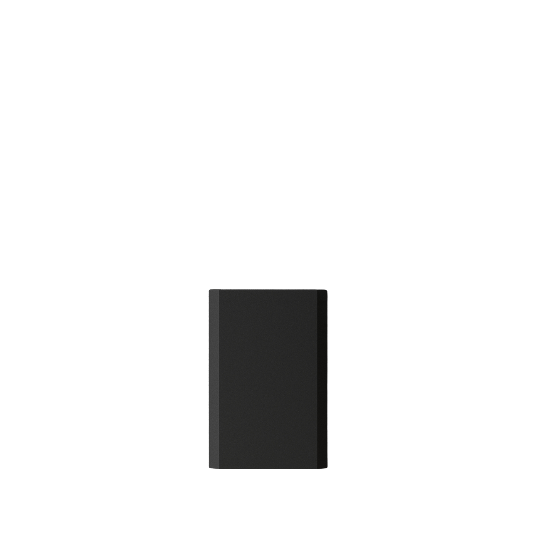 Papirspand i metal, sort • NICHBA