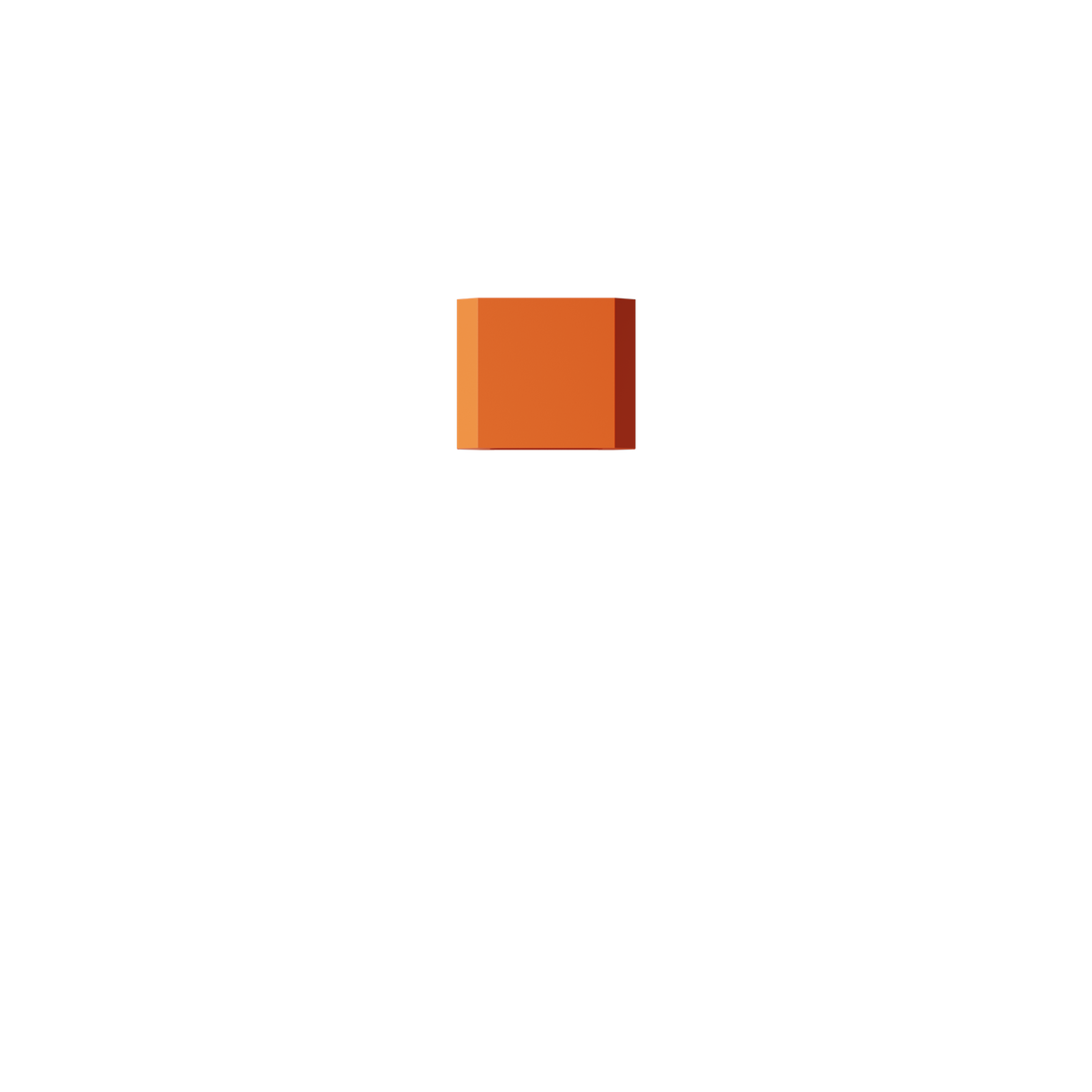Papirdispenser, orange • NICHBA - Copenhagenhomedesign