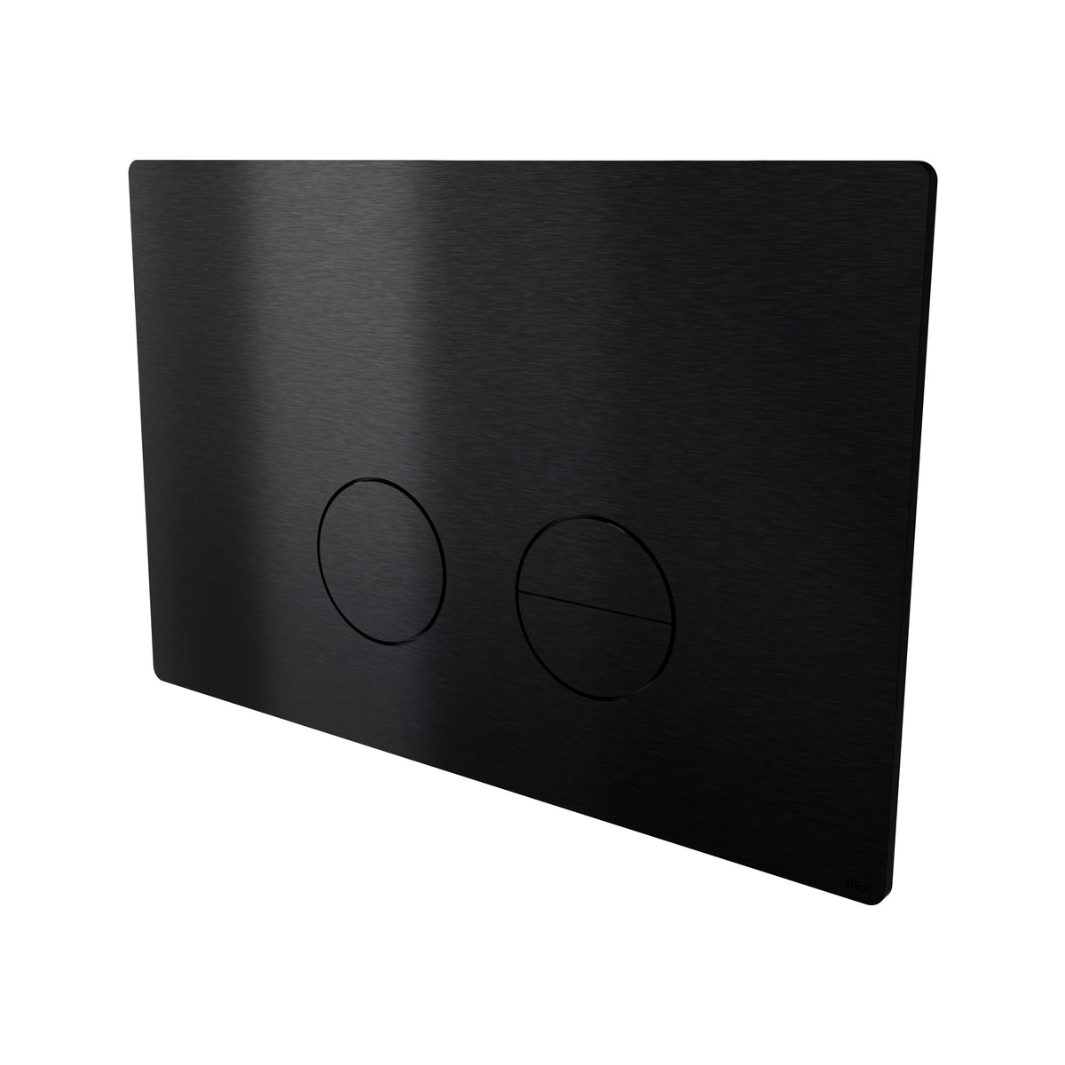 Betjeningplade til toilet, sort (PVD sort) • d line - Copenhagenhomedesign