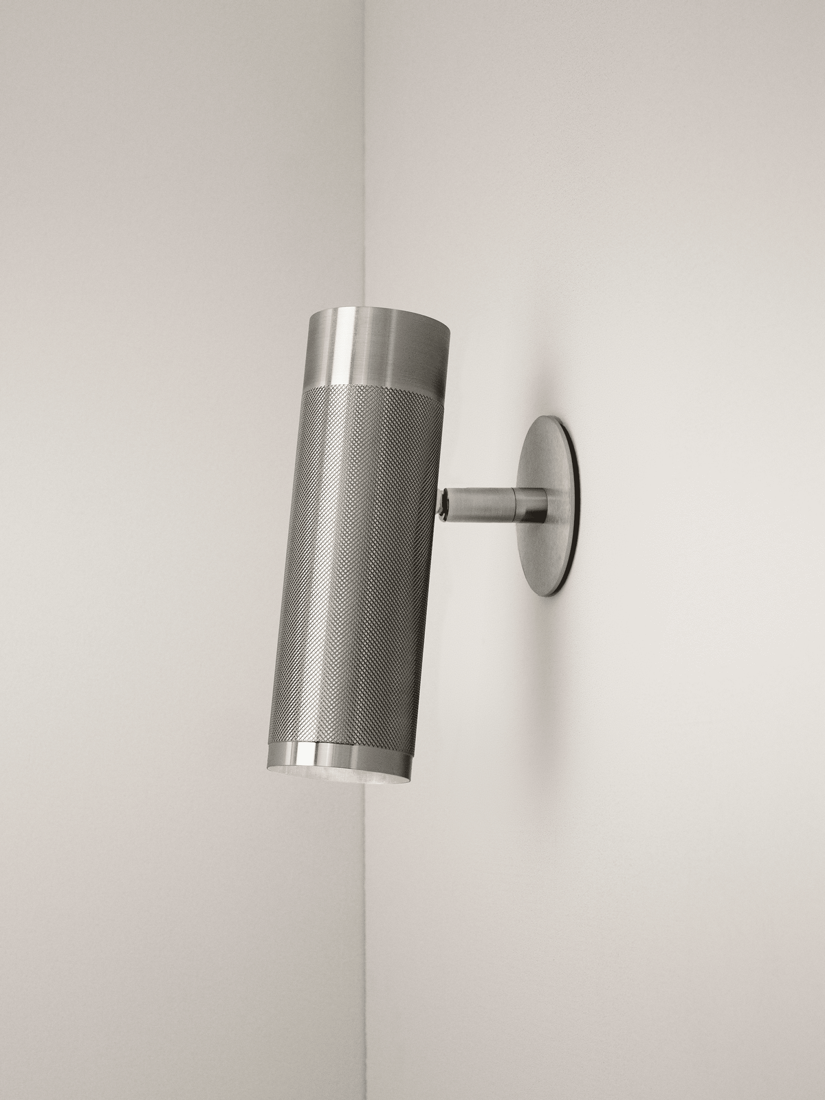 Patrone Recessed væglampe med dækplade, rustfrit stål look • Thorup Copenhagen - Copenhagenhomedesign