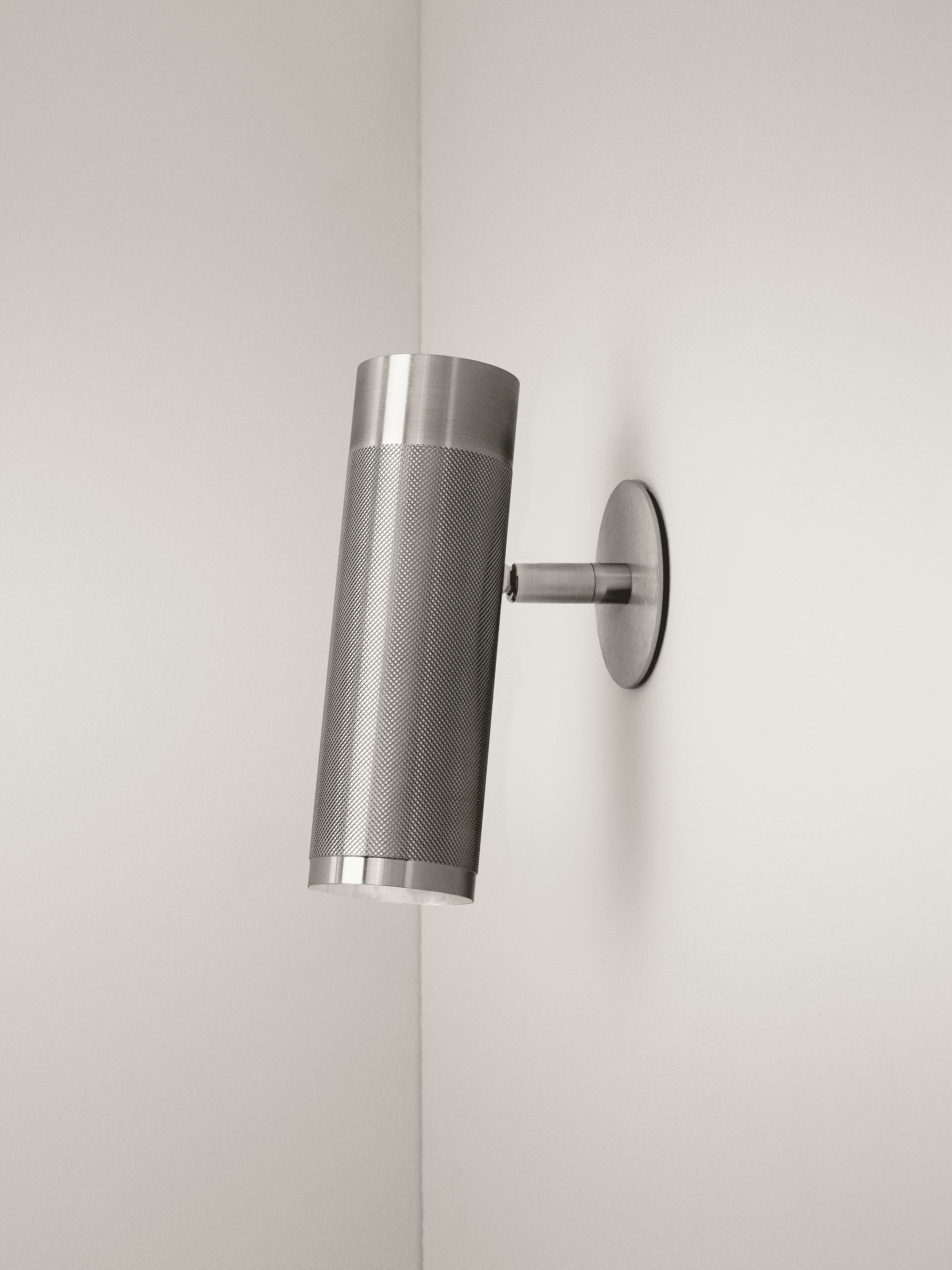 Patrone Recessed væglampe med dækplade, rustfrit stål look • Thorup Copenhagen - Copenhagenhomedesign